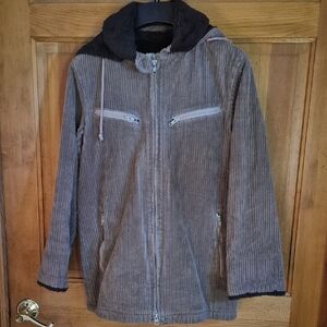 Vintage Womans London Fog Brown Corduroy Jacket